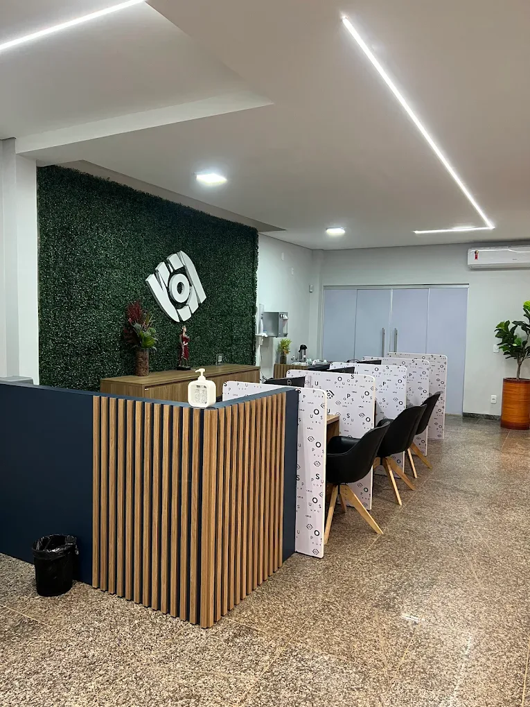 Recepção do Opus Hospital de Olhos